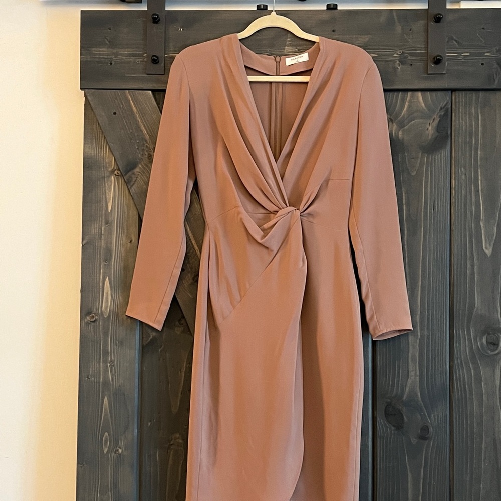 Babaton elegant wrap dress